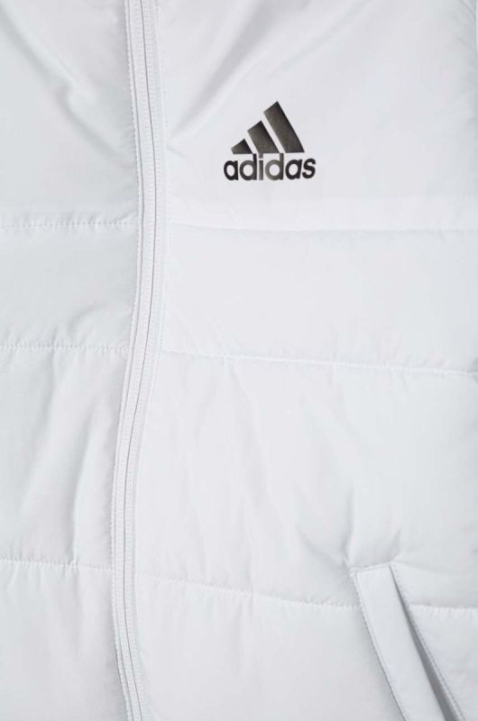 Дитяча куртка adidas колір білий фото 2