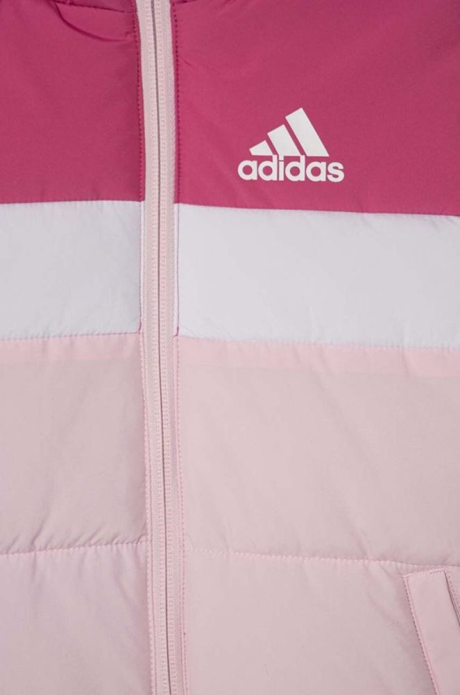 Дитяча куртка adidas колір рожевий (3507263) фото 3
