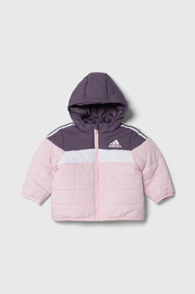 Дитяча куртка adidas колір рожевий (3546665)