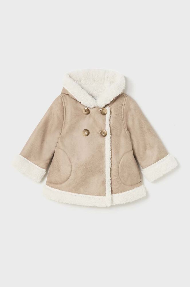 Пальто для малюків Mayoral колір бежевий (3429620)