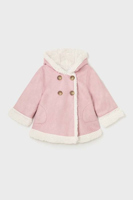 Пальто для малюків Mayoral колір рожевий (3429627)