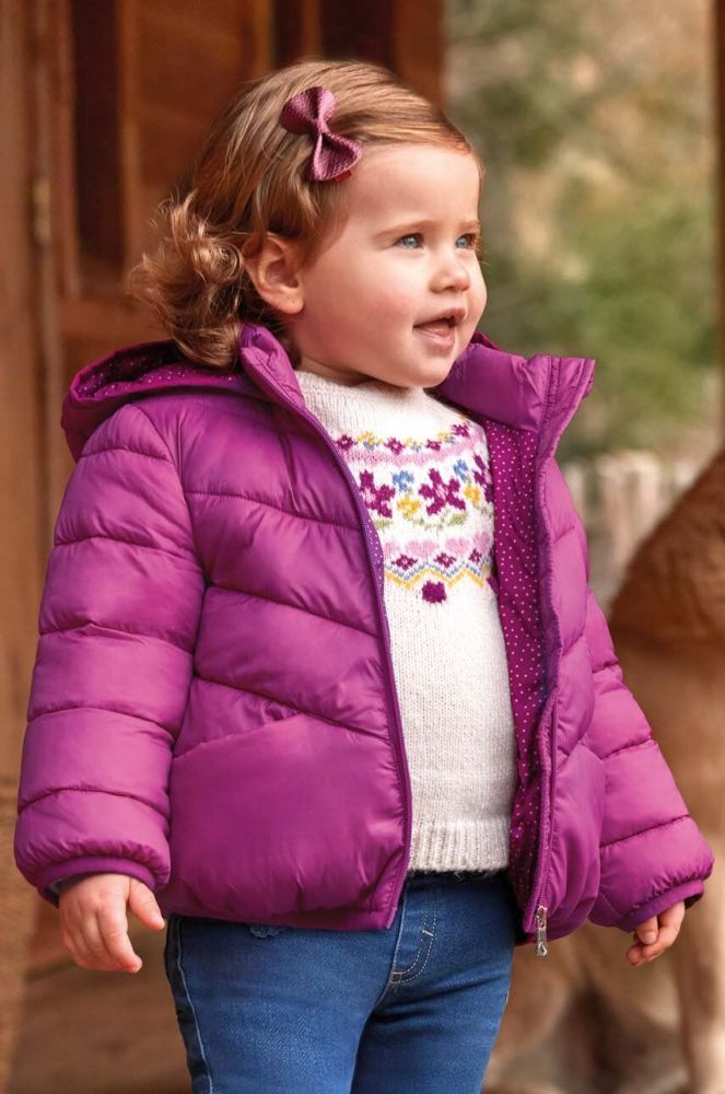 Куртка для немовлят Mayoral колір рожевий (3420547)