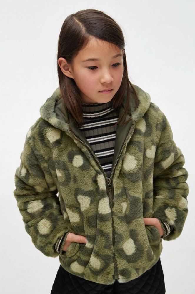 Дитяча куртка Mayoral колір зелений (3424705)