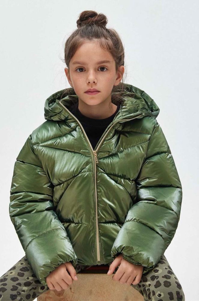 Дитяча куртка Mayoral колір зелений (3420727)
