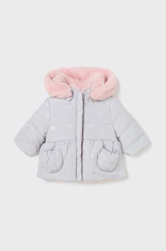 Двостороння дитяча куртка Mayoral Newborn колір рожевий (3415596)