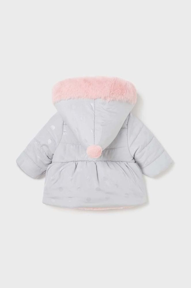 Двостороння дитяча куртка Mayoral Newborn колір рожевий (3415596) фото 2