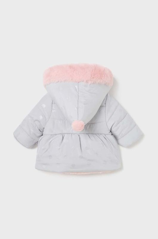 Двостороння дитяча куртка Mayoral Newborn колір рожевий (3415596) фото 2
