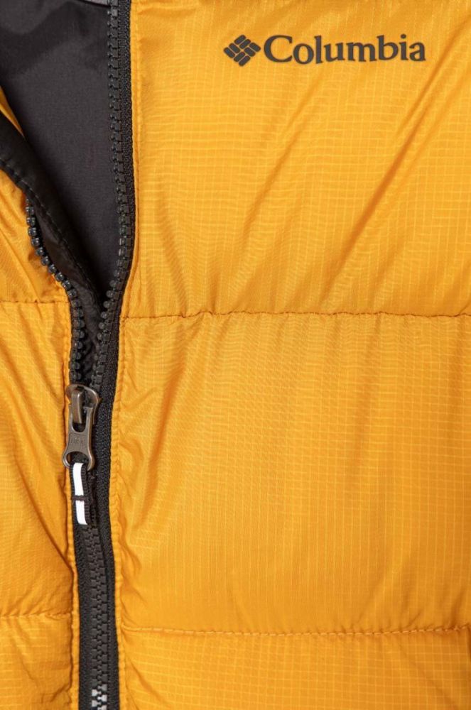 Дитяча куртка Columbia U Puffect Jacket колір жовтий фото 3