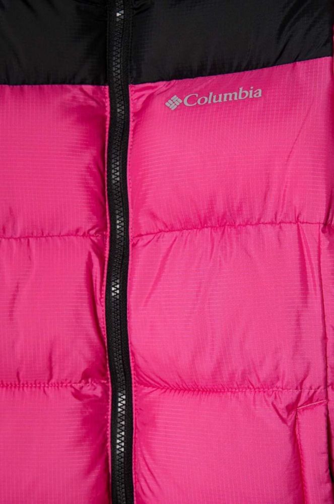 Дитяча куртка Columbia U Puffect Jacket колір рожевий фото 3