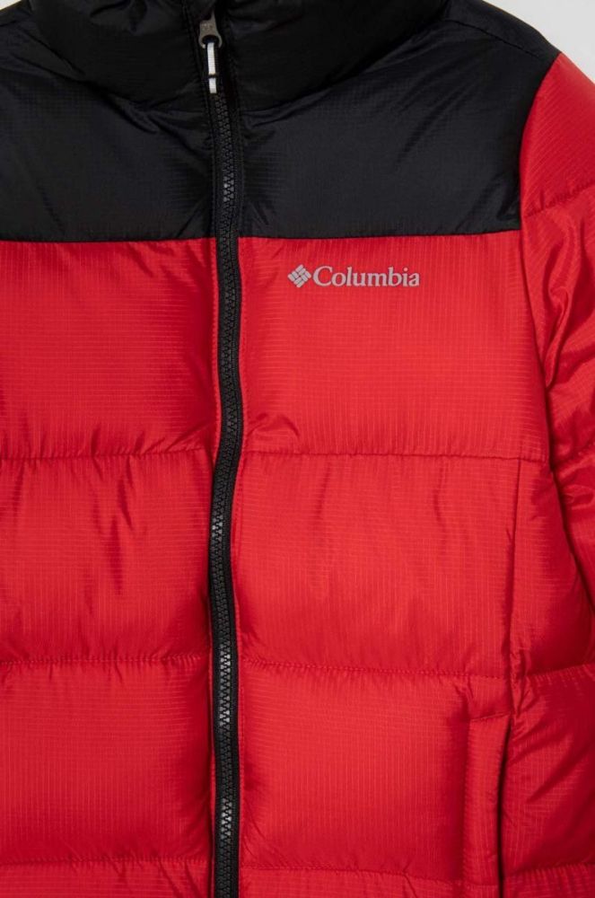 Дитяча куртка Columbia U Puffect Jacket колір червоний фото 3