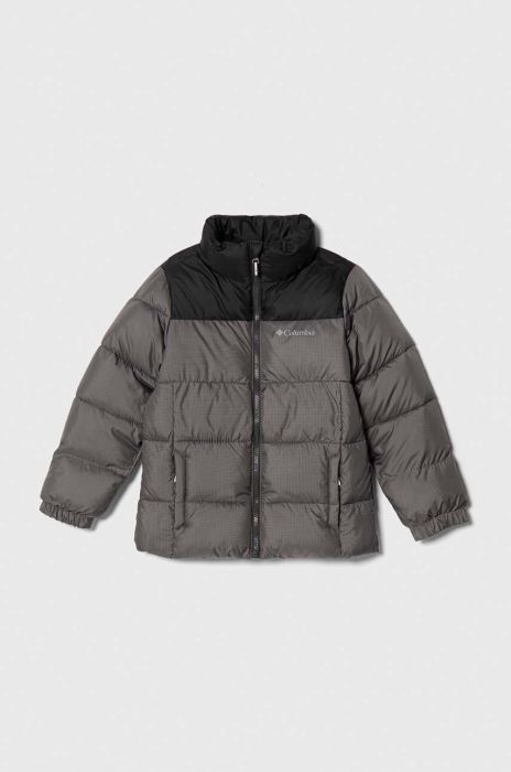 Дитяча куртка Columbia U Puffect Jacket колір сірий