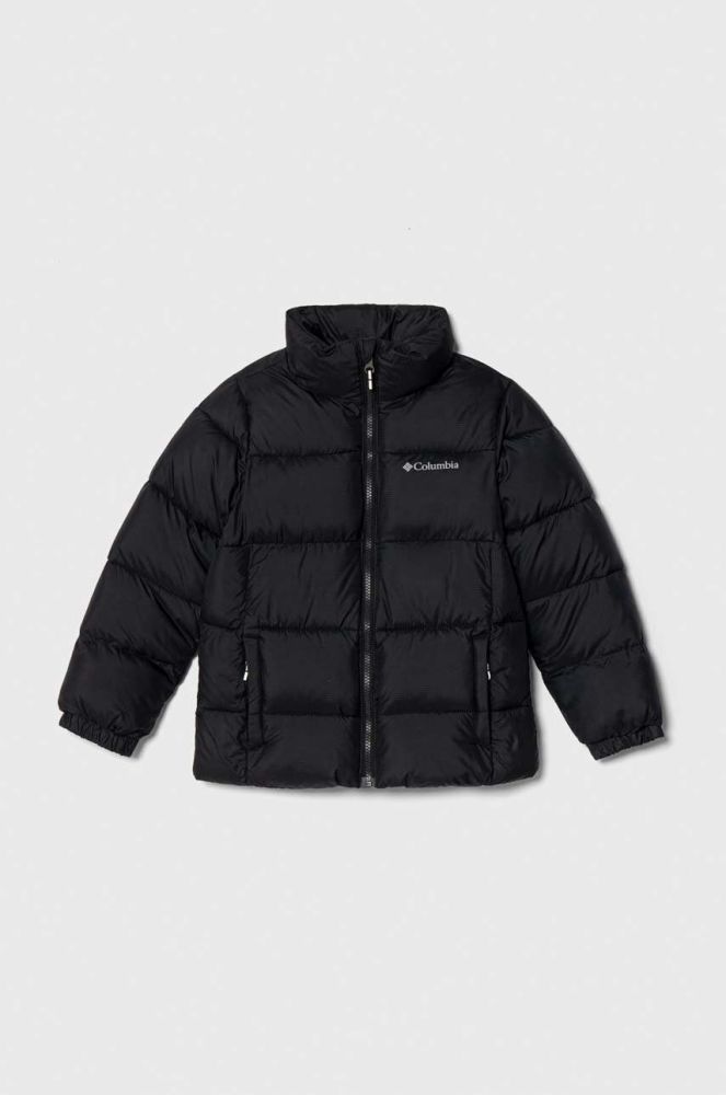 Дитяча куртка Columbia U Puffect Jacket колір чорний