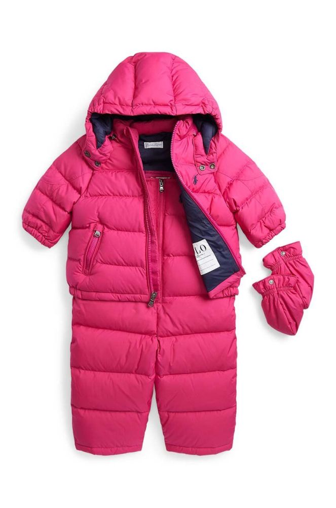Комплект для немовлят Polo Ralph Lauren колір рожевий (3492876)