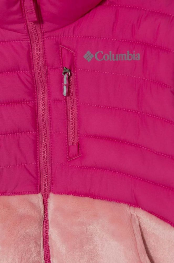 Дитяча куртка Columbia колір рожевий (3485997) фото 3
