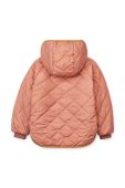Дитяча двостороння куртка Liewood колір помаранчевий
