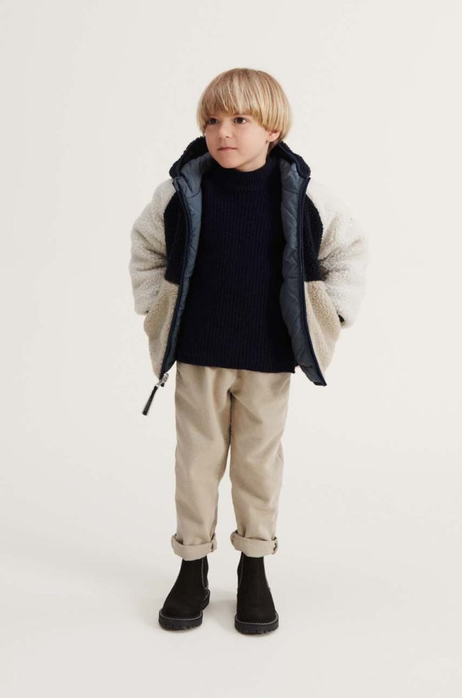 Дитяча двостороння куртка Liewood колір блакитний (3450444)