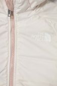 Дитяча двостороння куртка The North Face G REVERSIBLE PERRITO JACKET колір рожевий