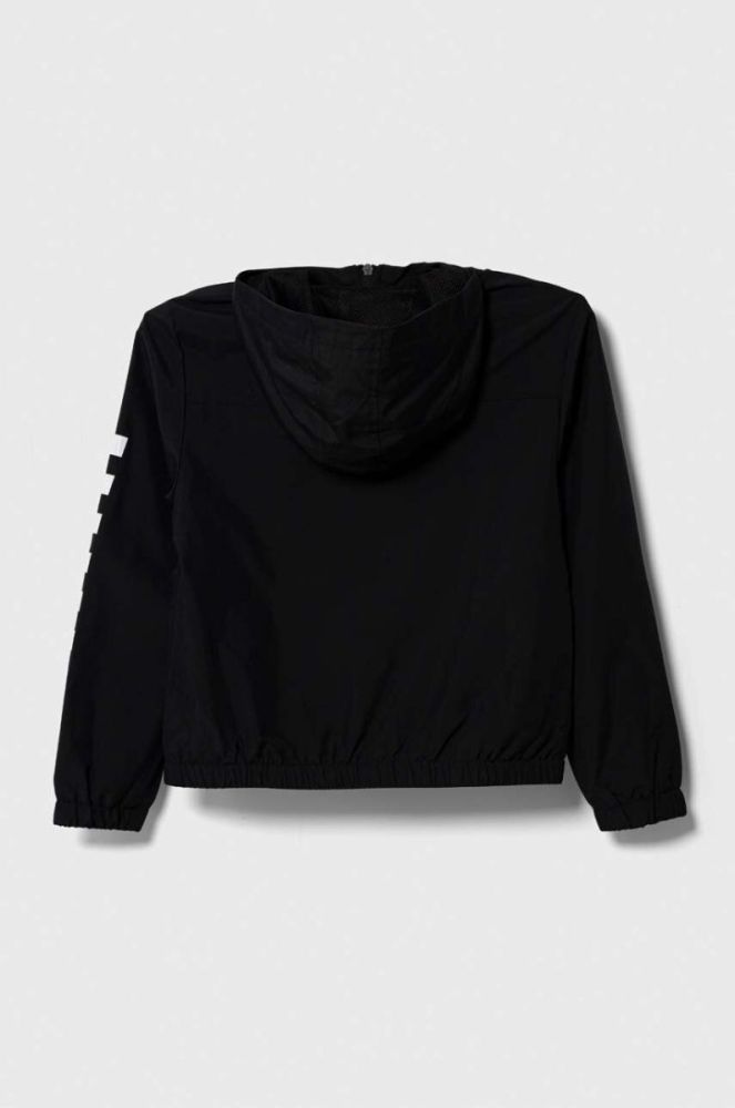 Дитяча куртка Vans GR GIRLS KASTLE CLASSIC WINDBREAKER VN0A53OXY281 колір чорний фото 2
