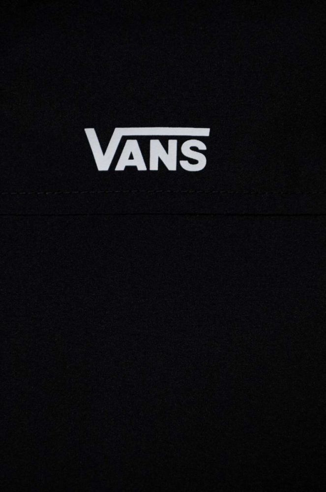 Дитяча куртка Vans GR GIRLS KASTLE CLASSIC WINDBREAKER VN0A53OXY281 колір чорний фото 3