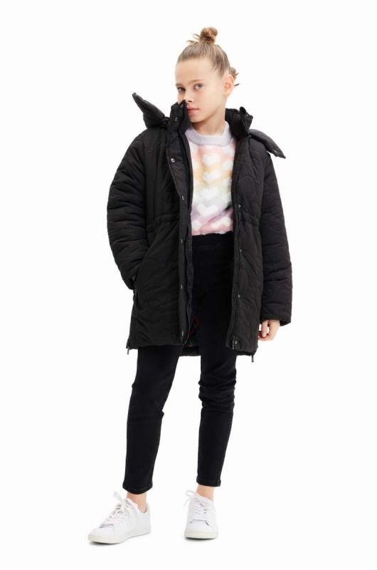 Дитяча куртка Desigual колір зелений (3550607)