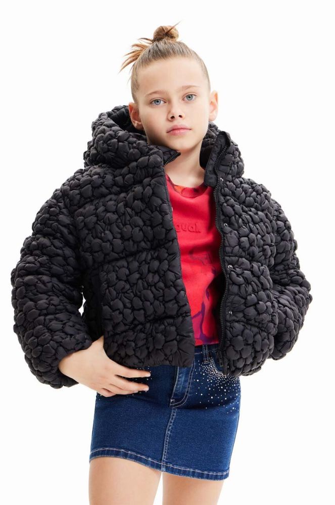 Дитяча куртка Desigual колір чорний (3550620)