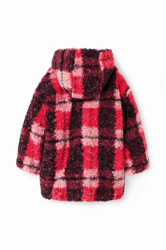 Дитяча куртка Desigual 23WGEW08 JACKET колір рожевий фото 3
