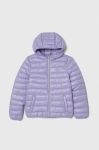 Дитяча куртка United Colors of Benetton колір фіолетовий (3403836)