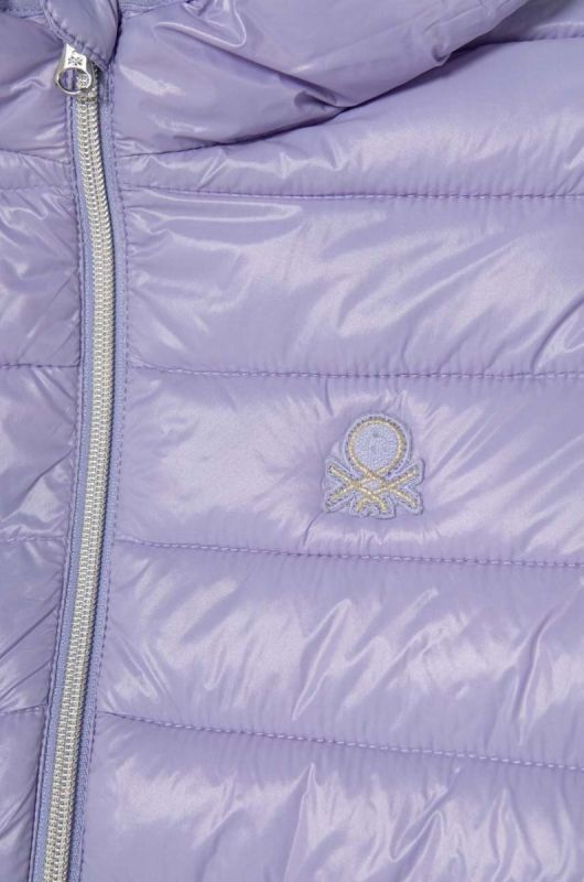 Дитяча куртка United Colors of Benetton колір фіолетовий (3403836) фото 2