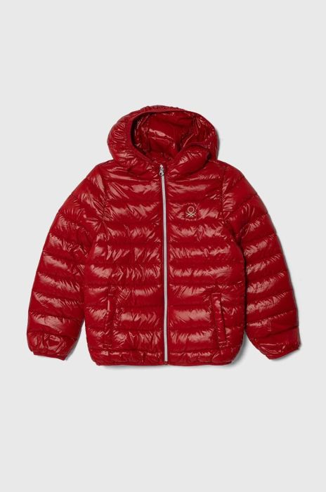 Дитяча куртка United Colors of Benetton колір червоний (3403841)