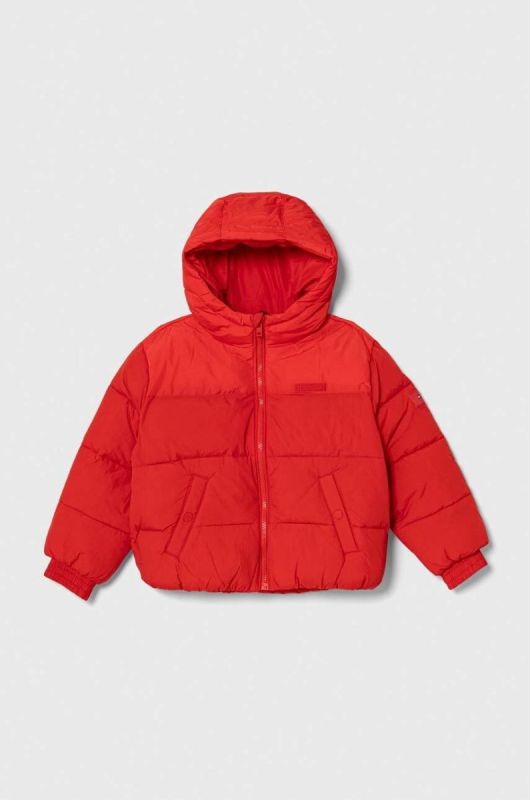 Дитяча куртка Tommy Hilfiger колір червоний (3641300)