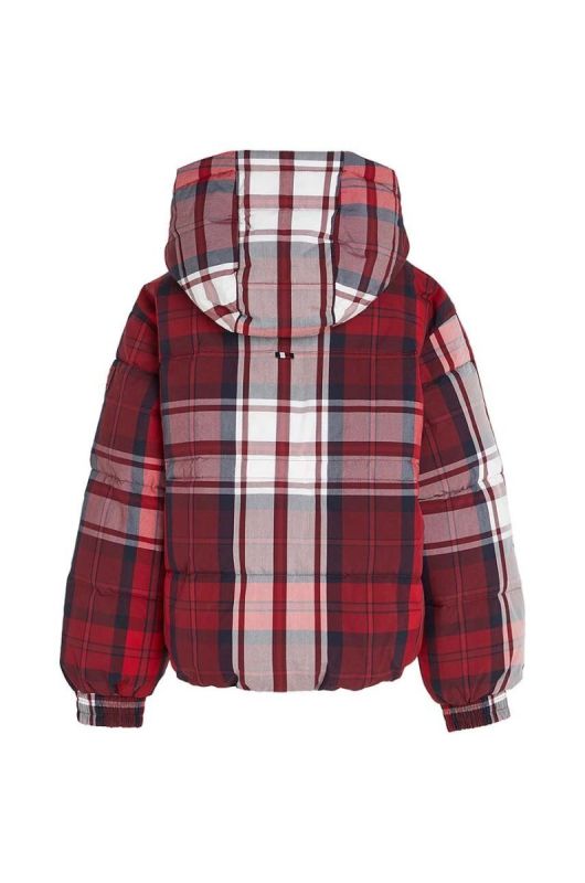 Дитяча куртка Tommy Hilfiger колір бордовий (3641352) фото 2