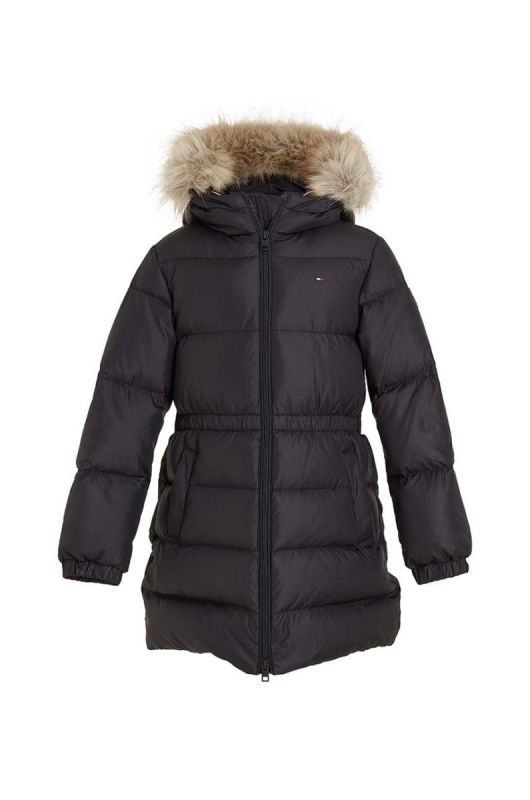 Дитяча пухова куртка Tommy Hilfiger колір чорний (3507272)