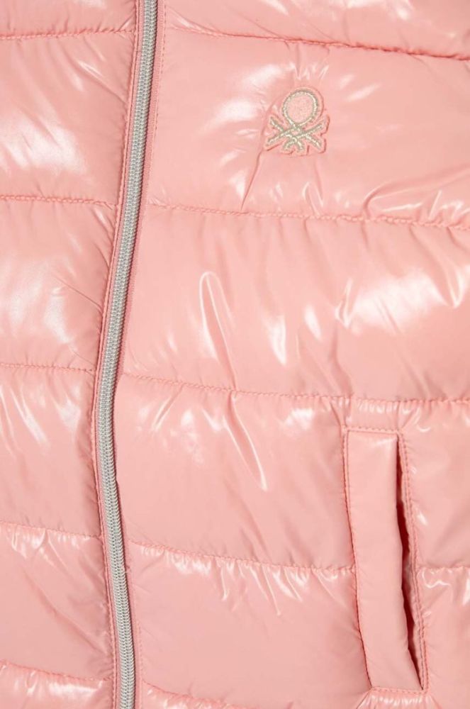 Дитяча куртка United Colors of Benetton колір помаранчевий (3462356) фото 3