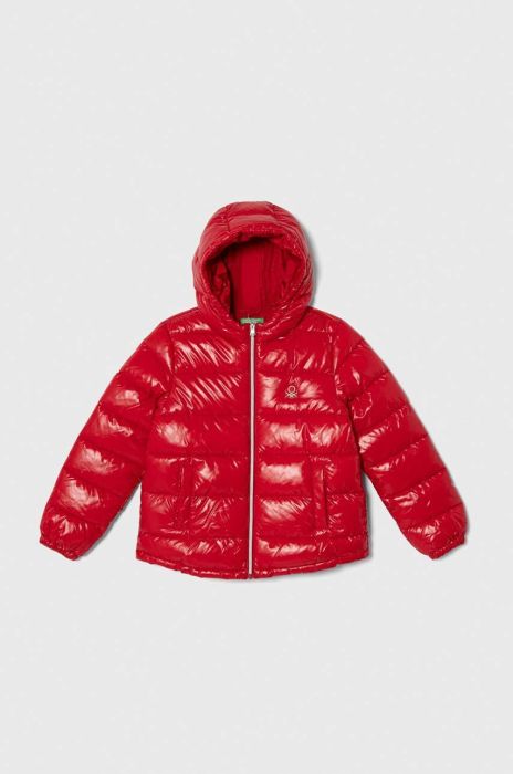 Дитяча куртка United Colors of Benetton колір червоний (3462363)