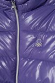 Дитяча куртка United Colors of Benetton колір фіолетовий (3462372)