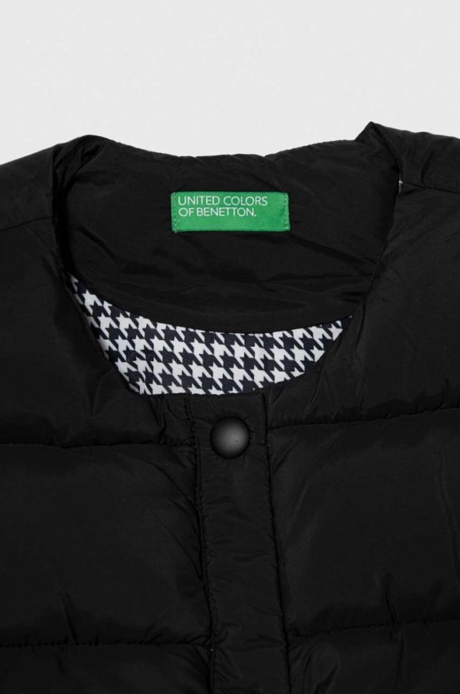 Дитяча безрукавка United Colors of Benetton колір чорний (3462400) фото 3