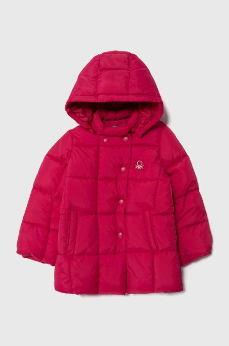 Дитяча куртка United Colors of Benetton колір фіолетовий (3462423)