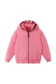 Дитяча двостороння куртка Reima Finnoo колір рожевий