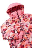 Дитяча двостороння куртка Reima Finnoo колір рожевий