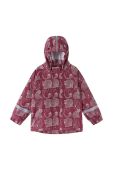 Дитячий дощовик Reima Vesi колір бордовий