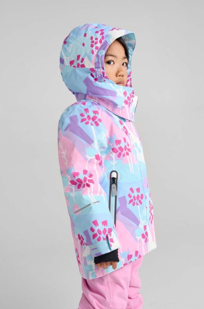 Дитяча гірськолижна куртка Reima Kiiruna колір фіолетовий