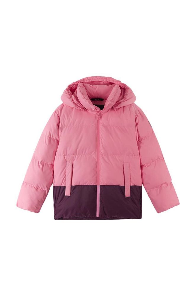Дитяча куртка Reima Teisko колір рожевий