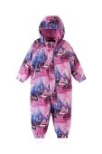 Дитячий зимовий комбінезон Reima Langnes колір рожевий