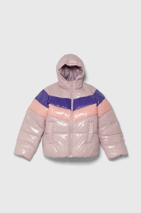 Дитяча куртка United Colors of Benetton колір рожевий (3567447)