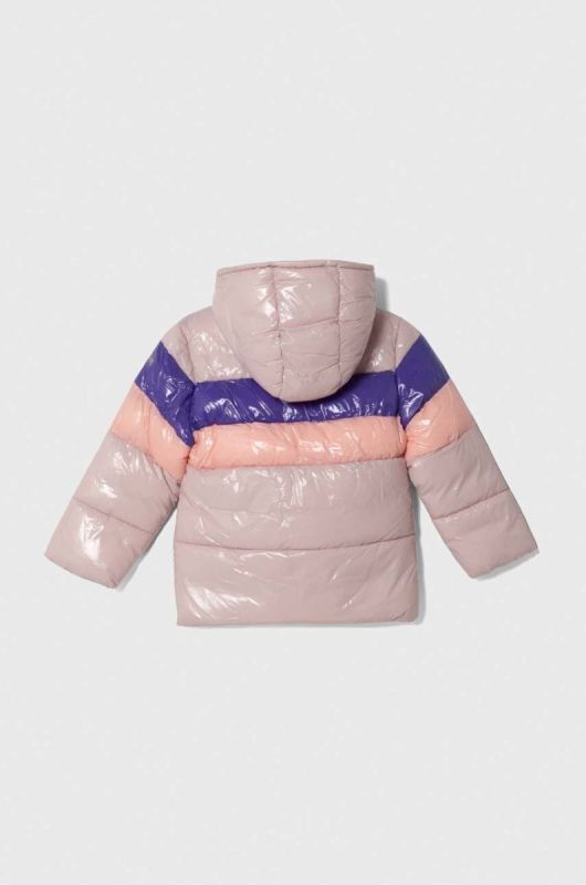 Дитяча куртка United Colors of Benetton колір рожевий (3515403) фото 2