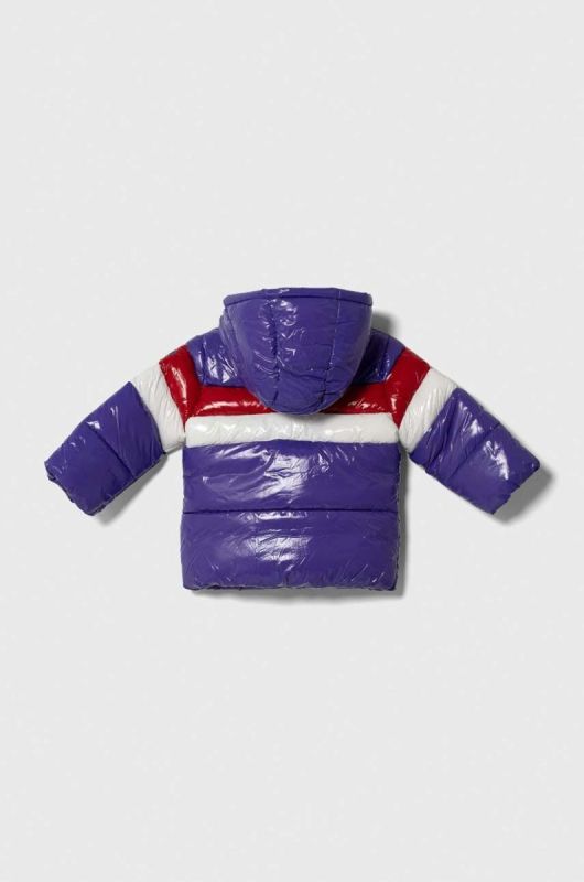 Дитяча куртка United Colors of Benetton колір фіолетовий (3515409) фото 2