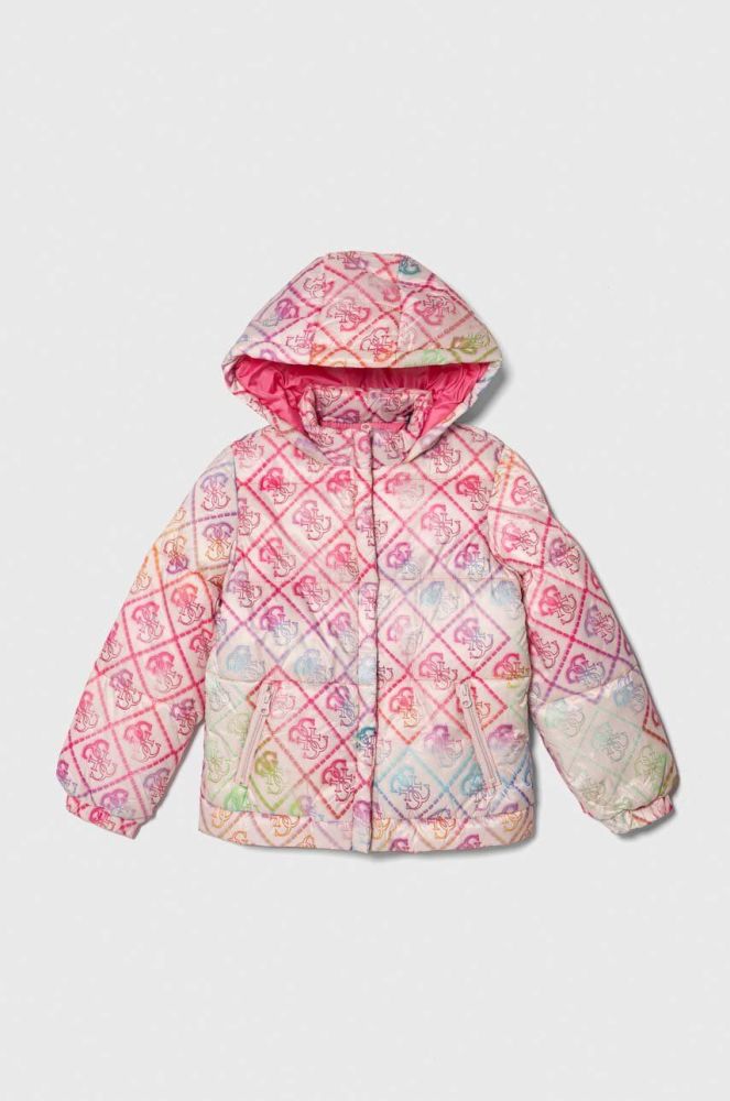 Дитяча куртка Guess колір рожевий (3597927)