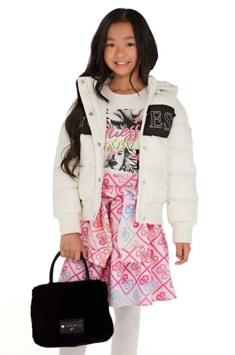 Дитяча куртка Guess колір бежевий (3585842)