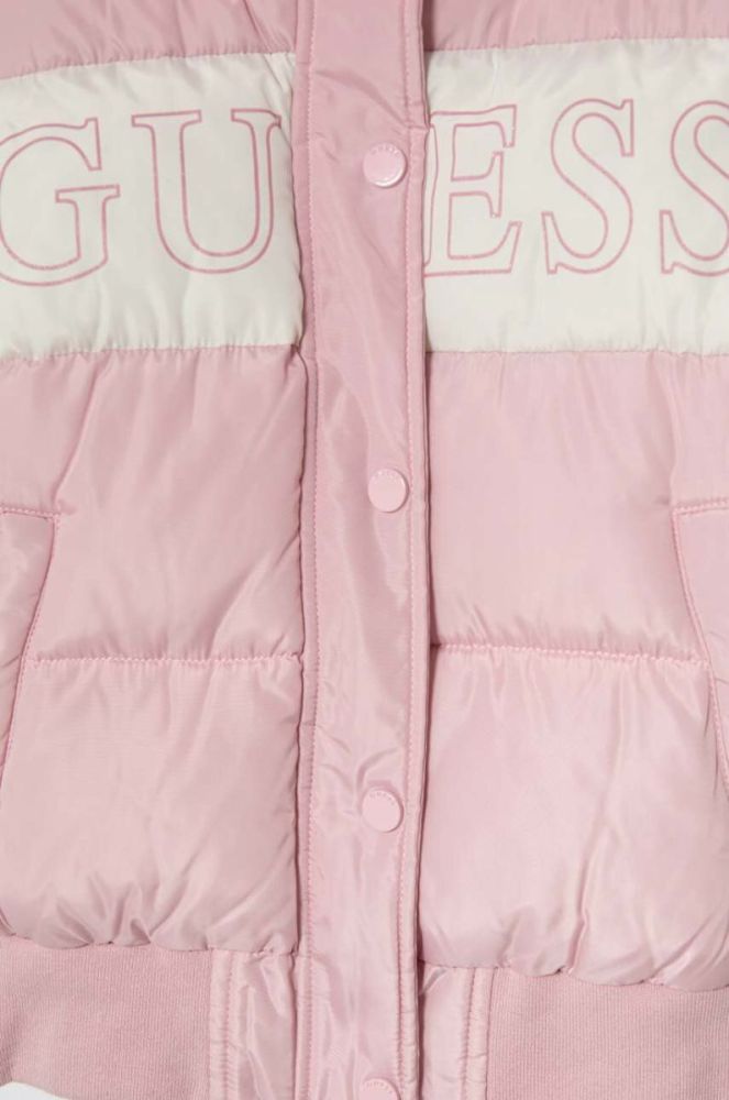 Дитяча куртка Guess колір рожевий (3585835) фото 3