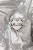 Дитяча двостороння куртка Guess колір срібний